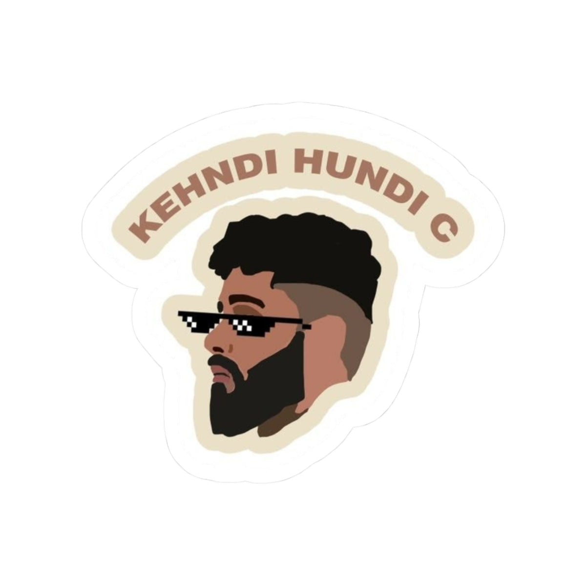 Kendi Hindi C Sticker