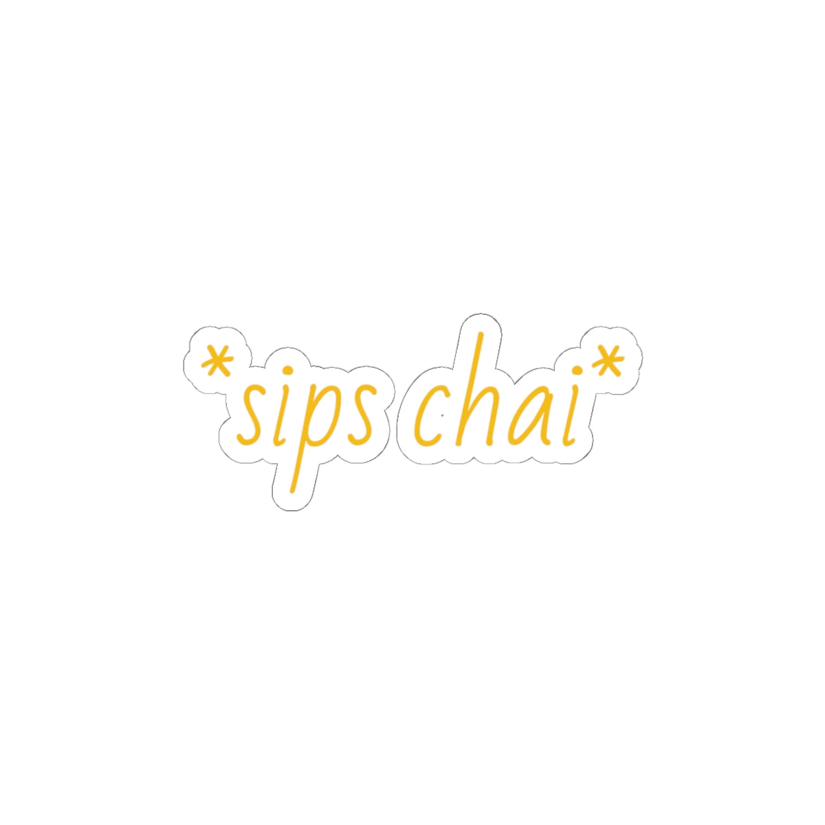 Sips Chai Sticker