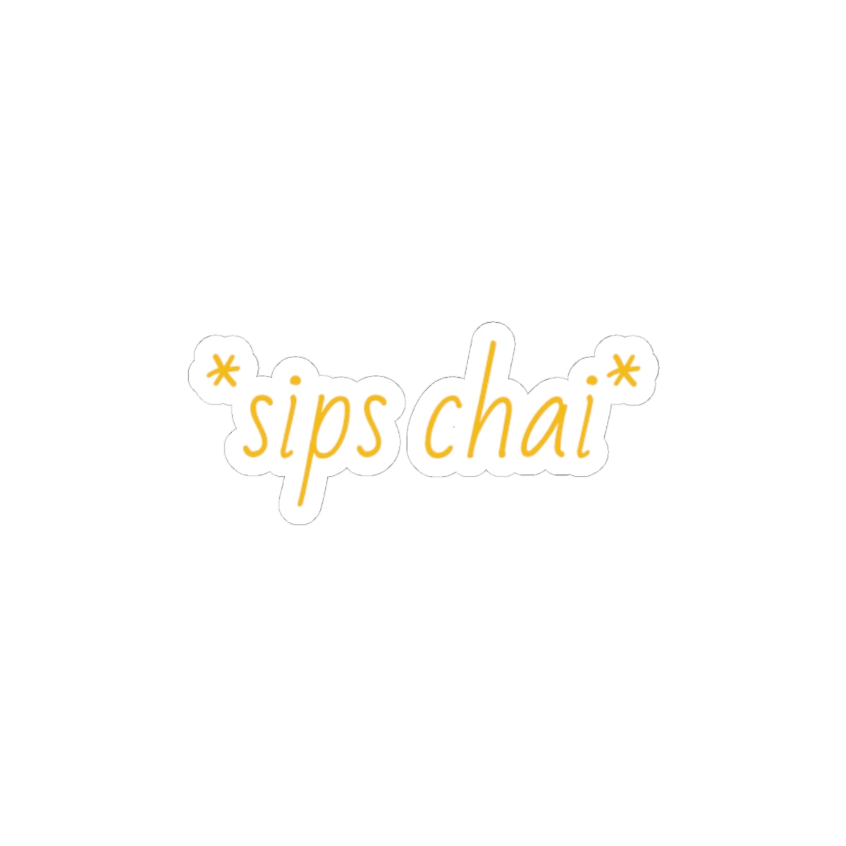 Sips Chai Sticker
